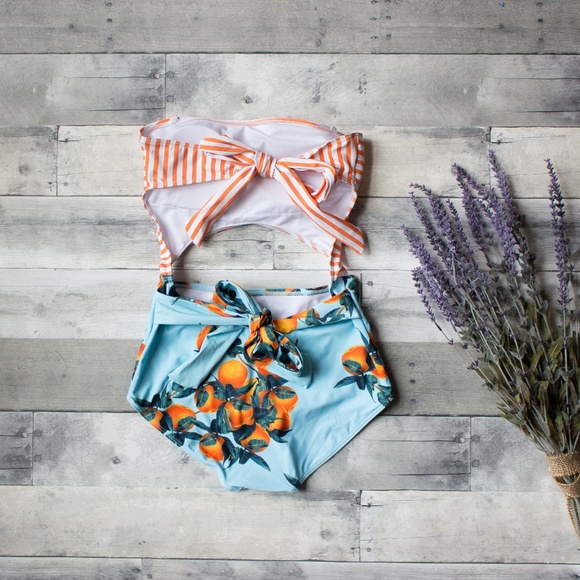 'Citrus Bloom' Monokini - Picture 3 of 7